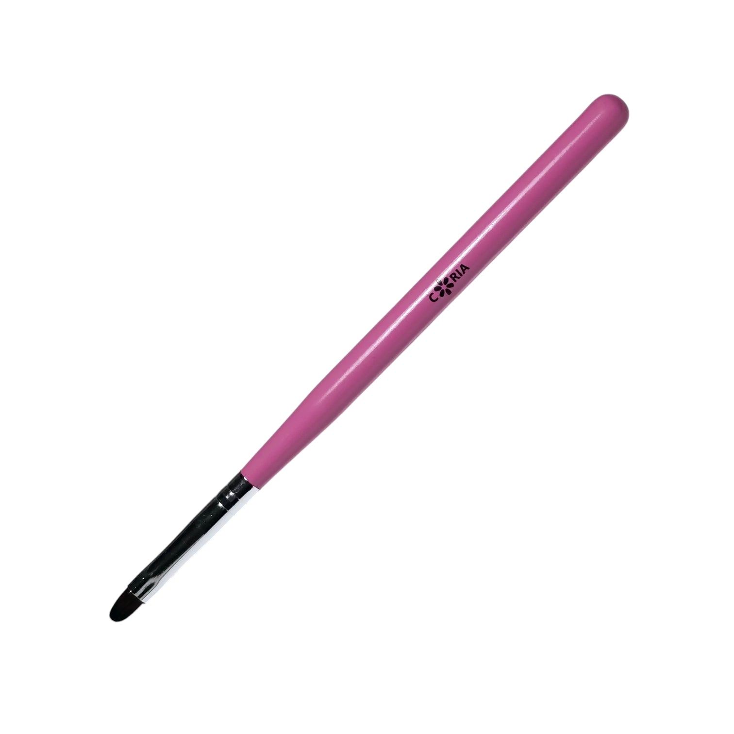 Pensula Pentru Gel nr 6 Oval pink,LYSA