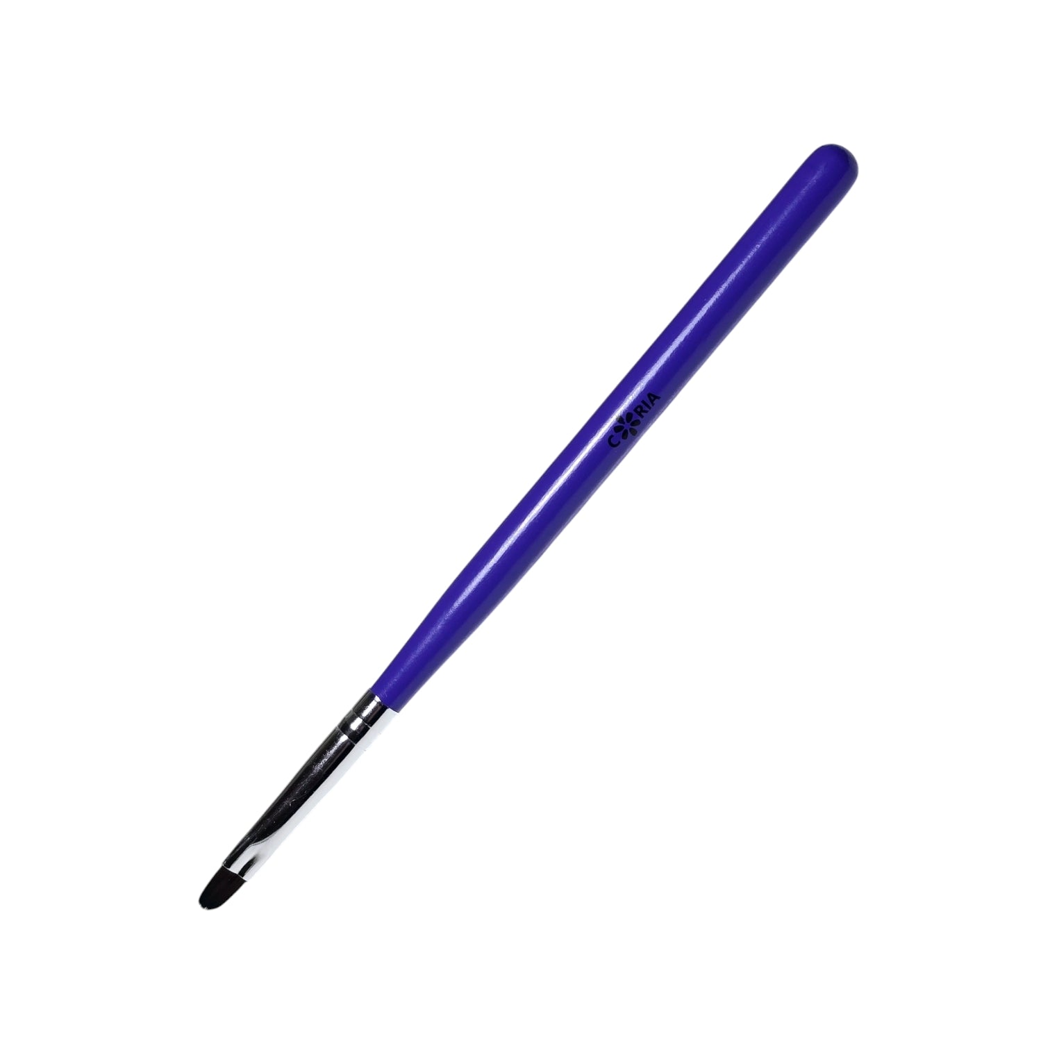 Pensula Pentru Gel nr 6 Oval Mov,LYSA