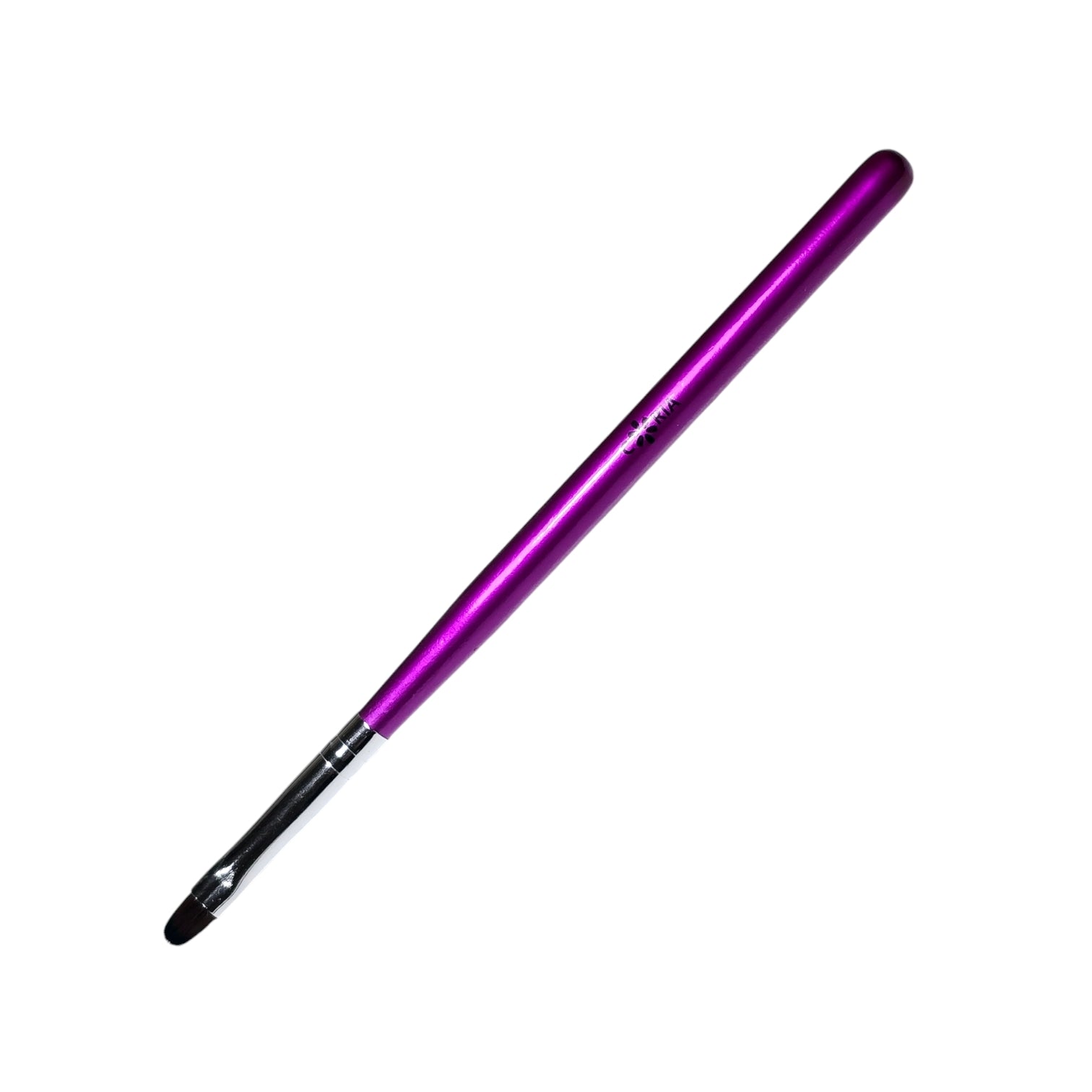 Pensula Pentru Gel nr 6 Oval Mov Perla,LYSA