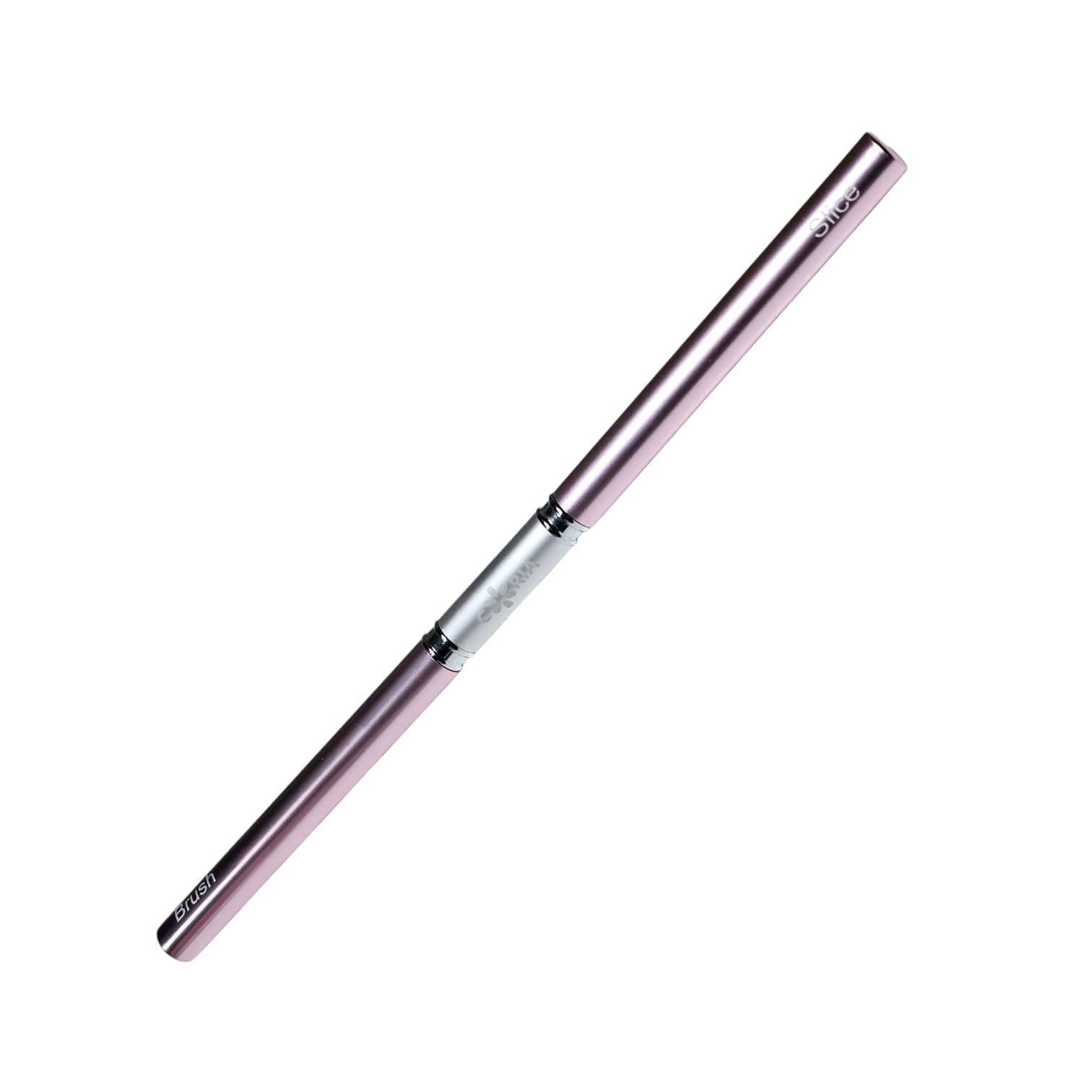 Pensula PolyGel cu Spatula, Pink nr 6 ZALO