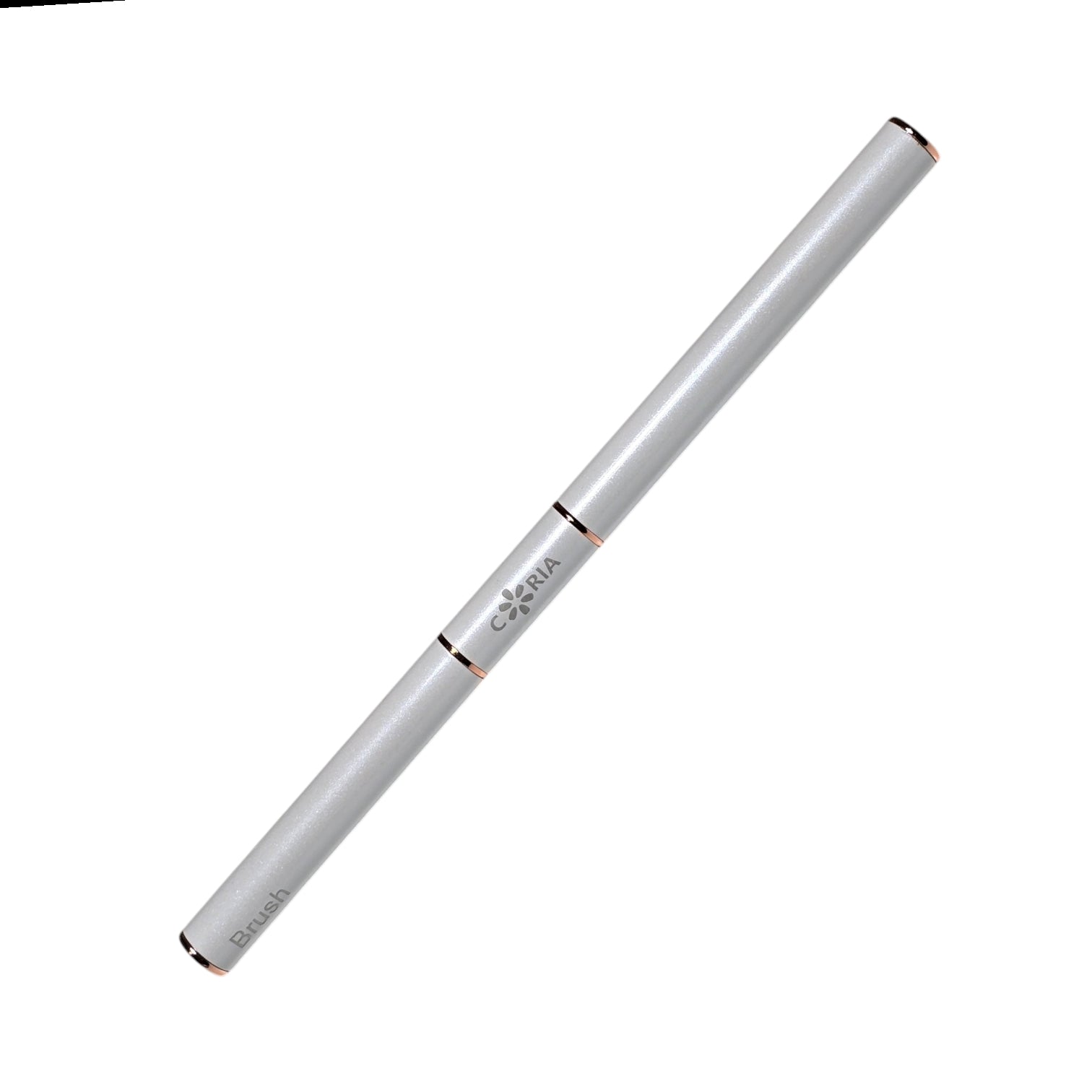 Pensula PolyGel cu Spatula, White nr 6 LONY
