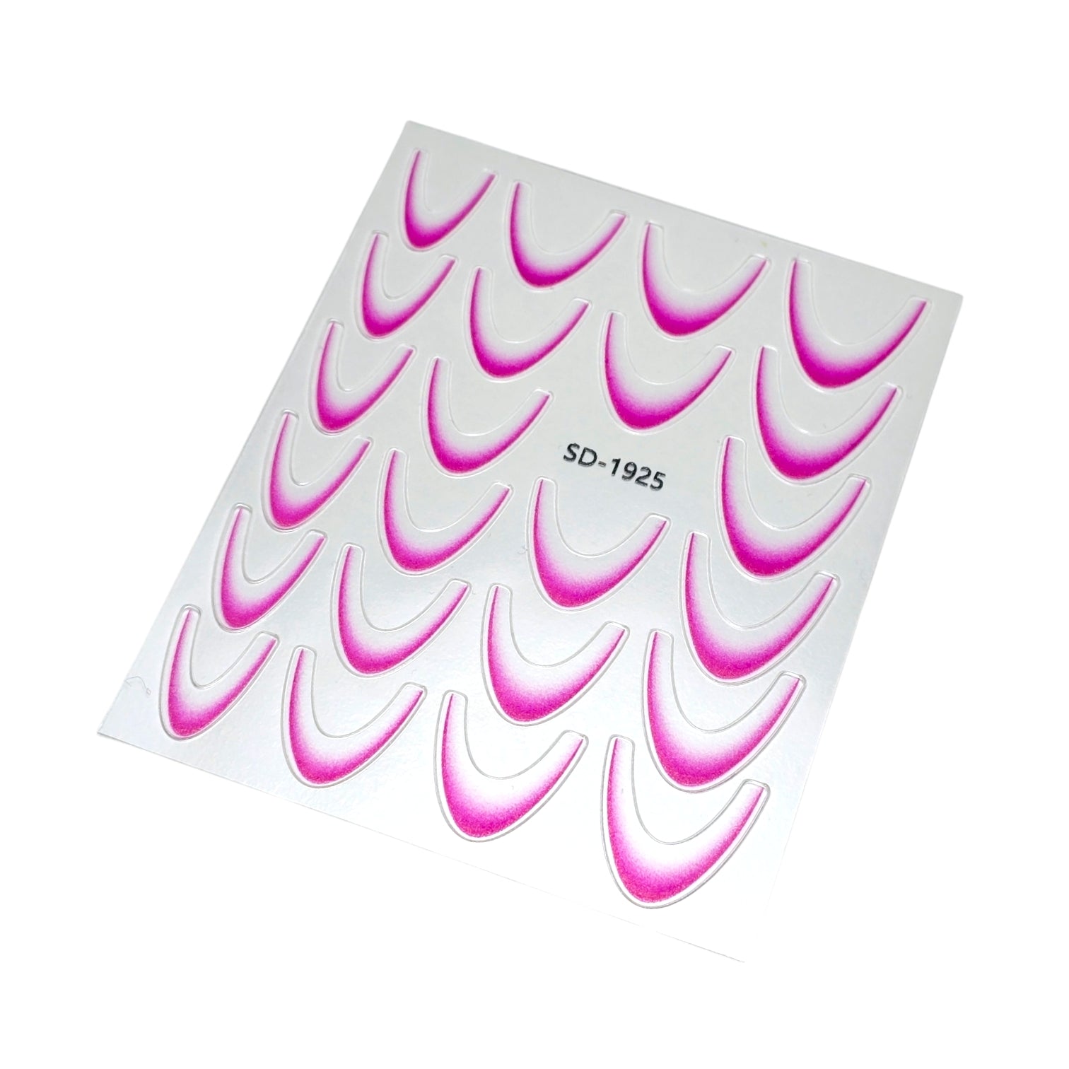 Sticker Decor Unghii French Color Pink