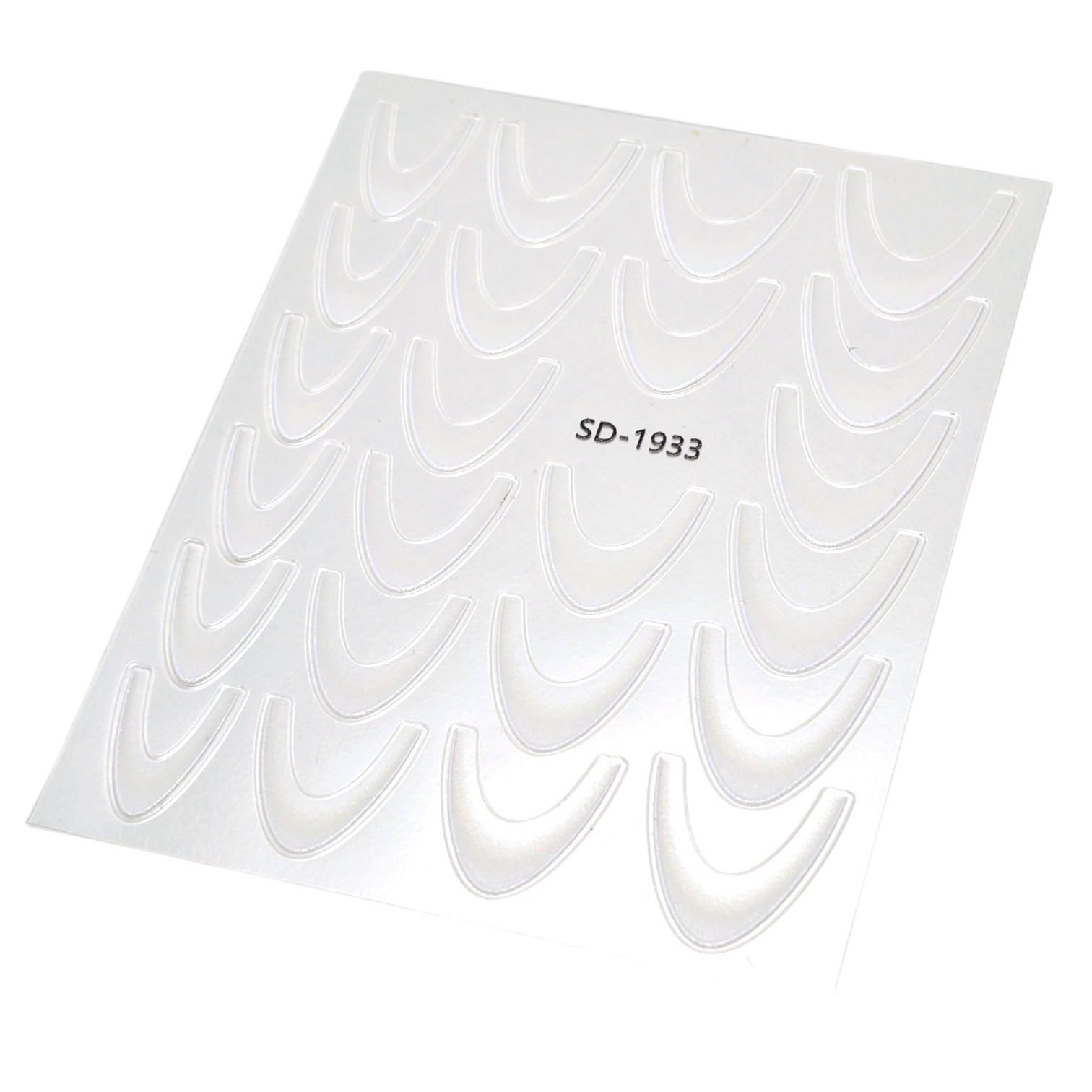 Sticker Decor Unghii French White