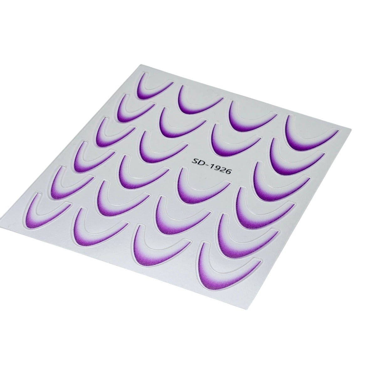 Sticker Decor Unghii French Purple