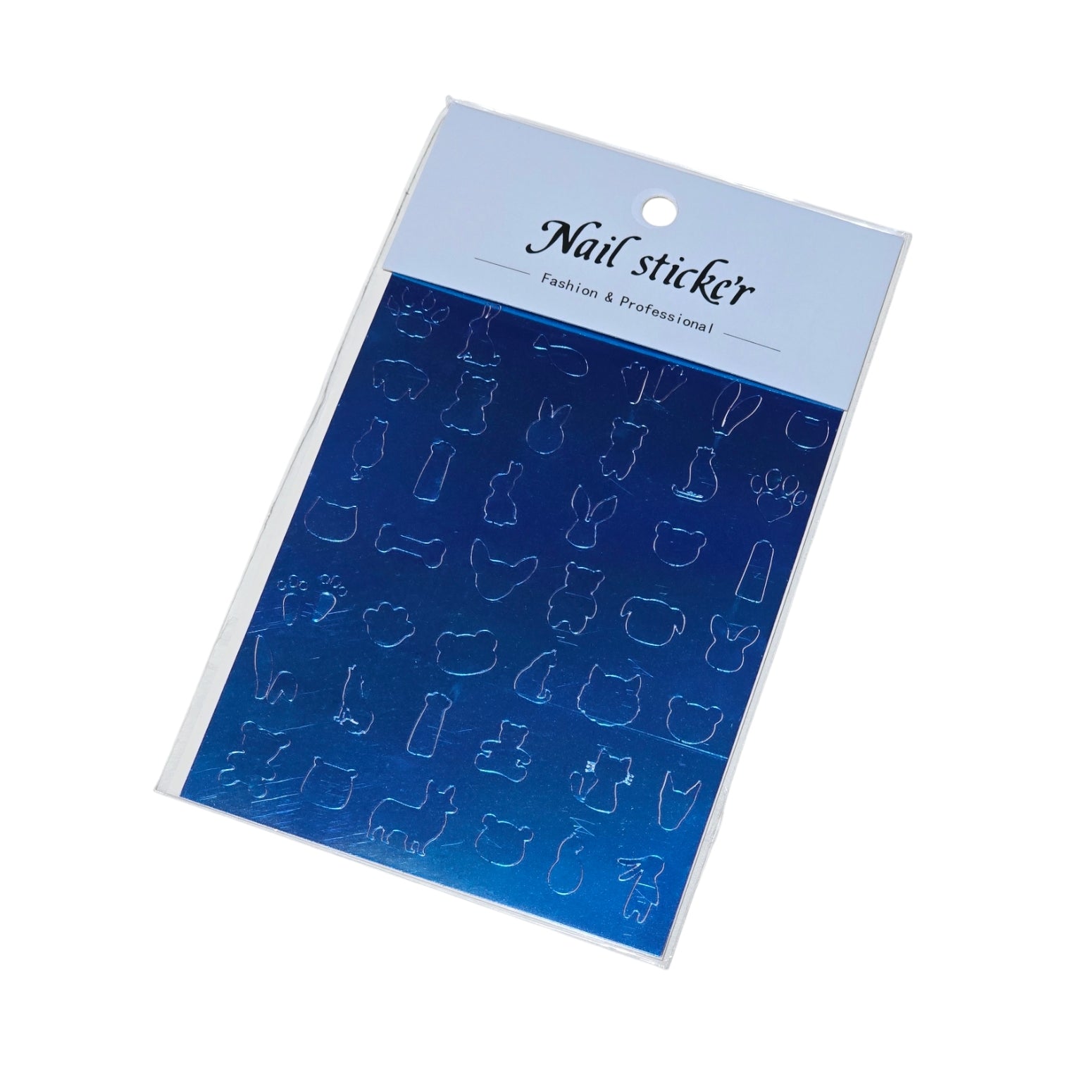 Sticker New2025 Decor Unghii Mirror Bear