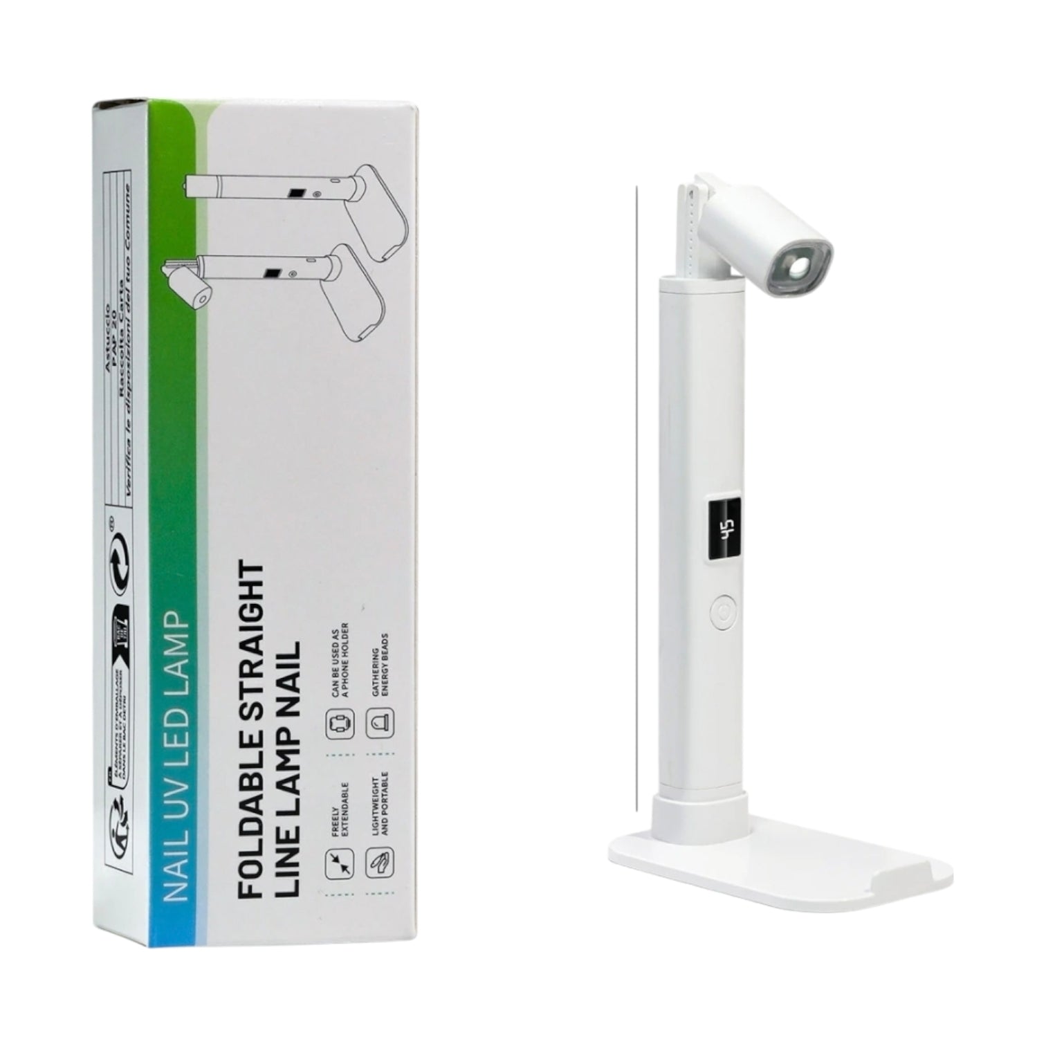 Lampa UV/LED mini Fast Lamp, flexibila , cablu USB, pentru manichiura si pedichiura