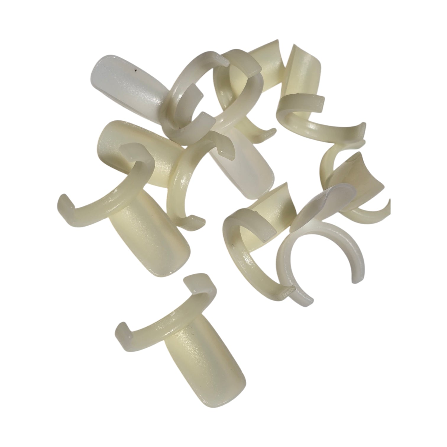 Set 10 Inele Expunere Culoare Pe Sticla