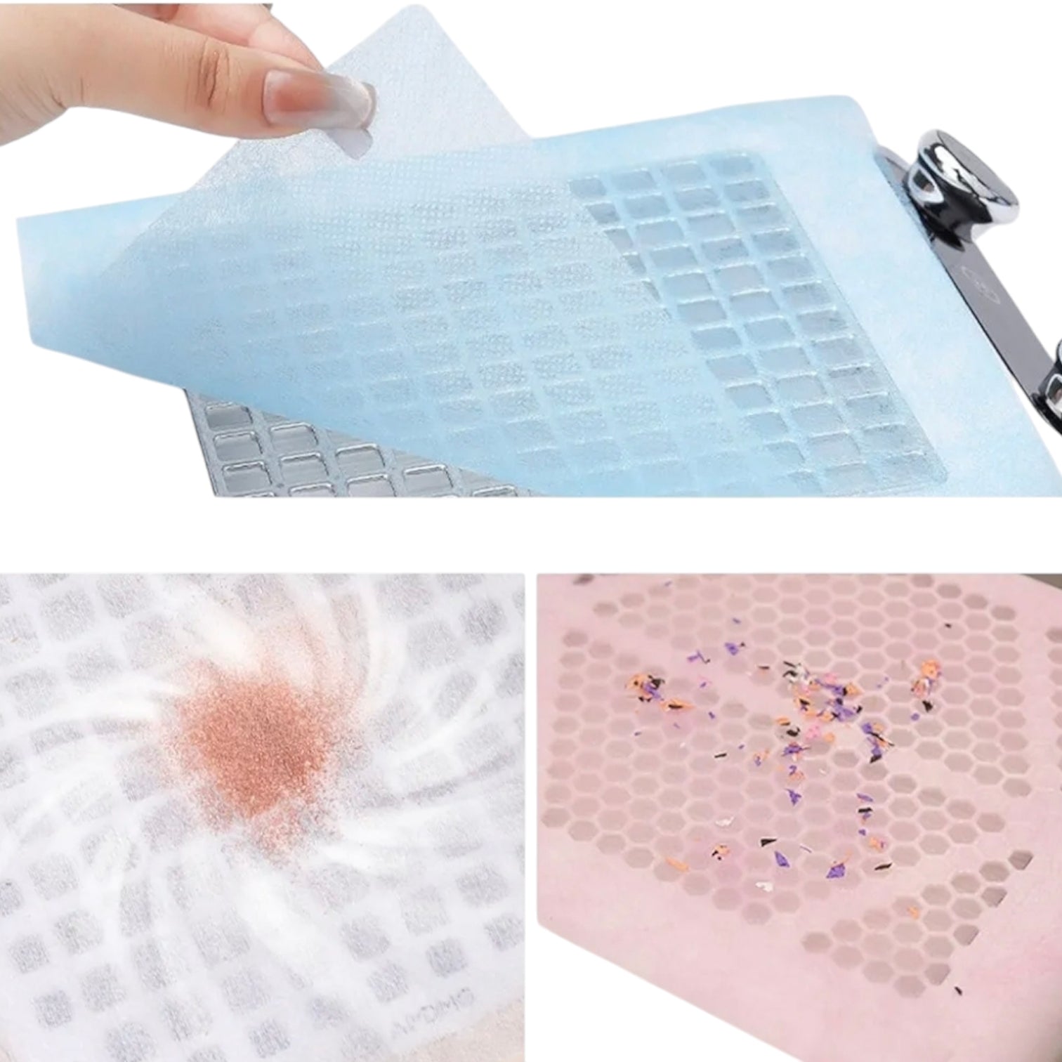 Set filtre albe de bumbac pentru Aspirator de Praf, 19x24cm, 100 buc