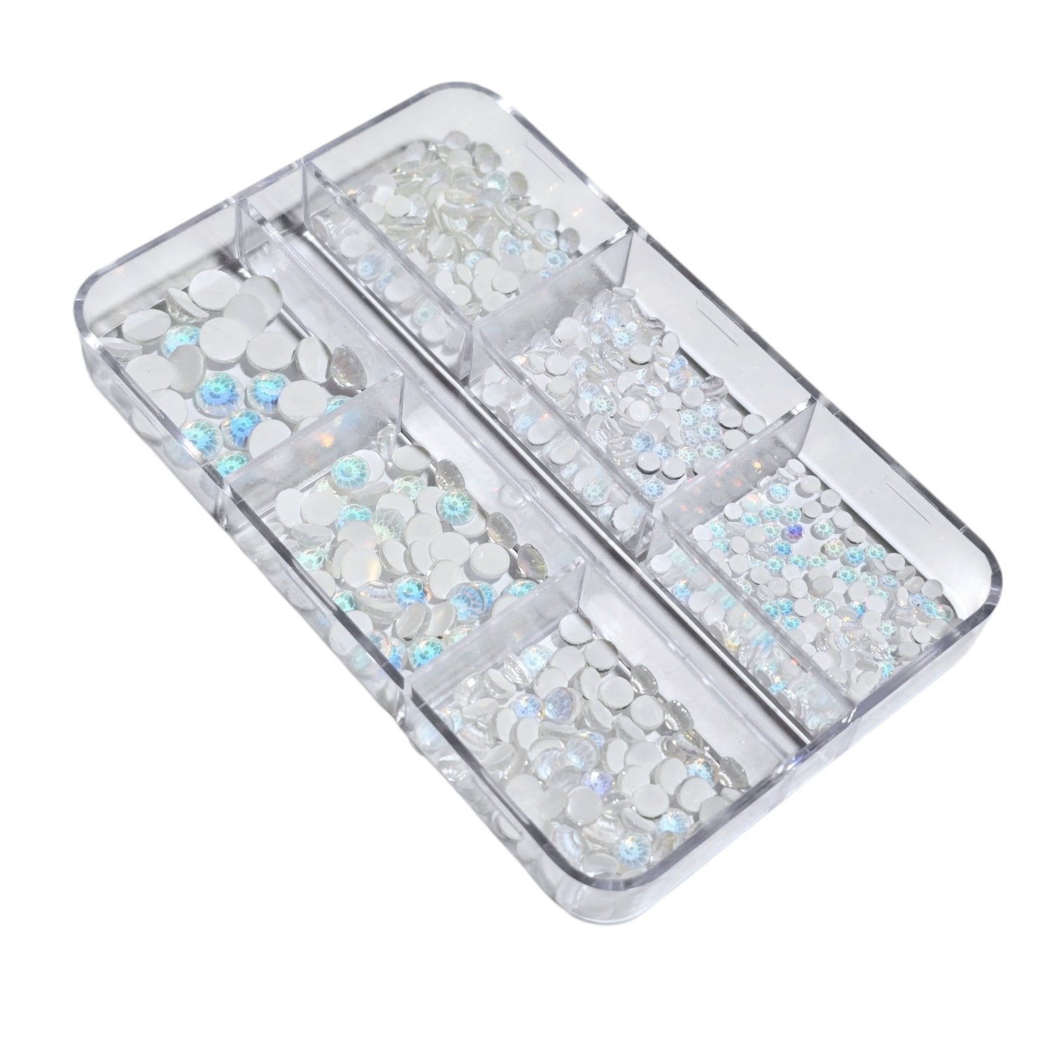 Carusel Patrat Decor Unghii Stras LYSA