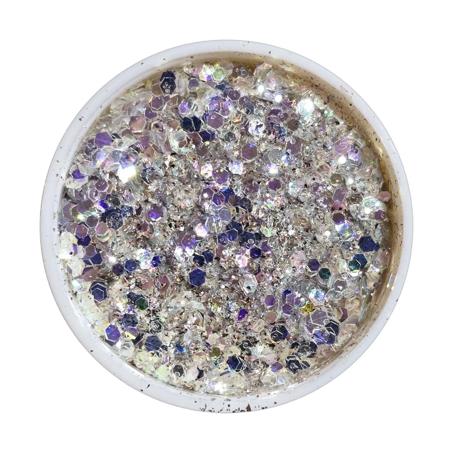 Decor Unghii Glitter Silver JOZY