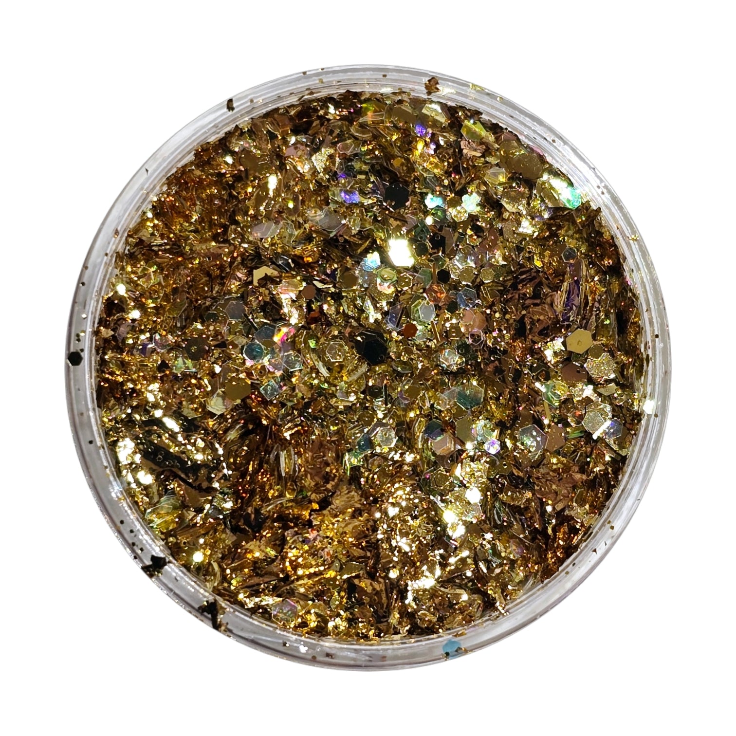 Decor Unghii Glitter GOLDER 05