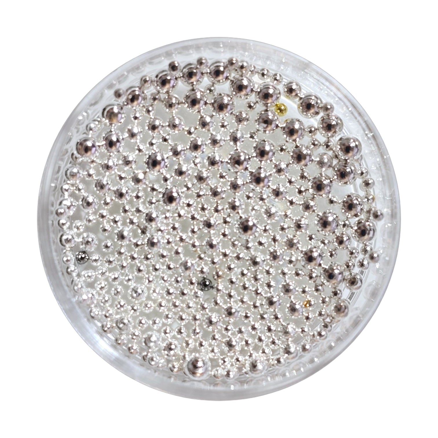 Decor Unghii Caviar Silver Dov