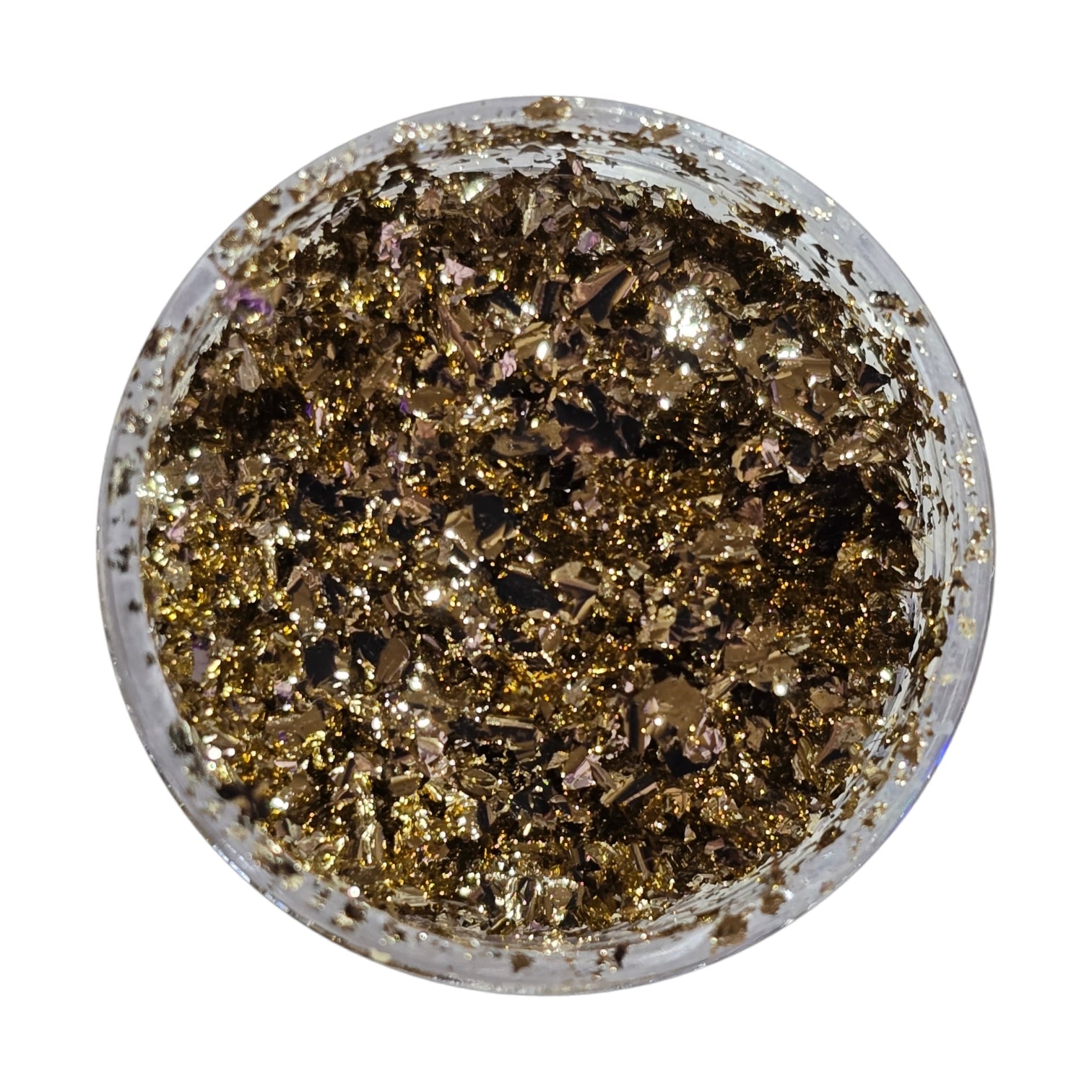 Pigment decor pentru unghii Flakes Goldax