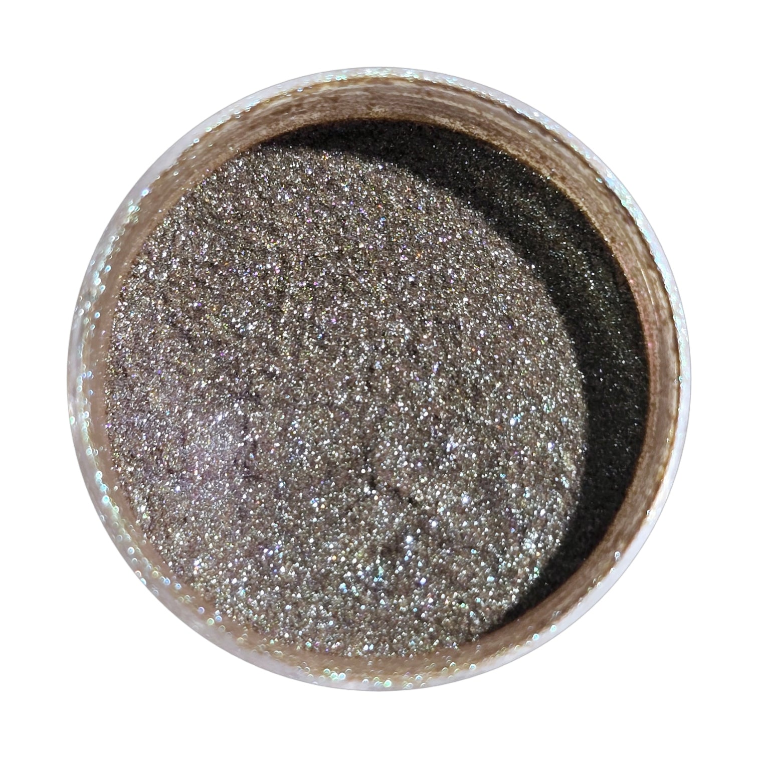 Pigment decor pentru unghii Brown cu reflexe blue BRB
