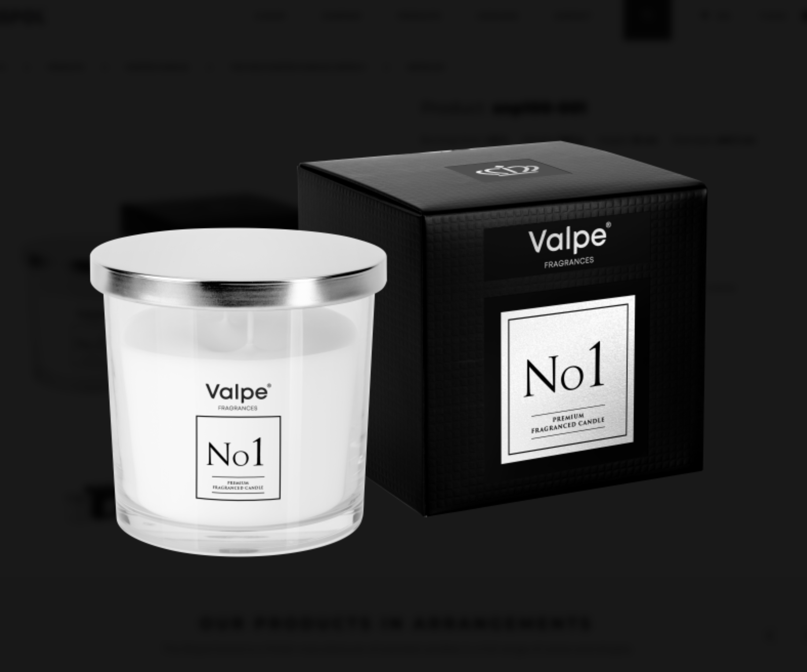 Lumanare Premium Lemn De Agar si Tonkin 300 g nr 1