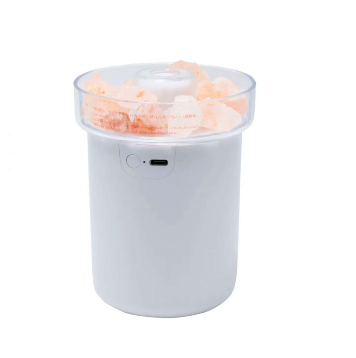 Difuzor Aromaterapie si Umdificator Cristal cu sare de Himalaya – 280ml