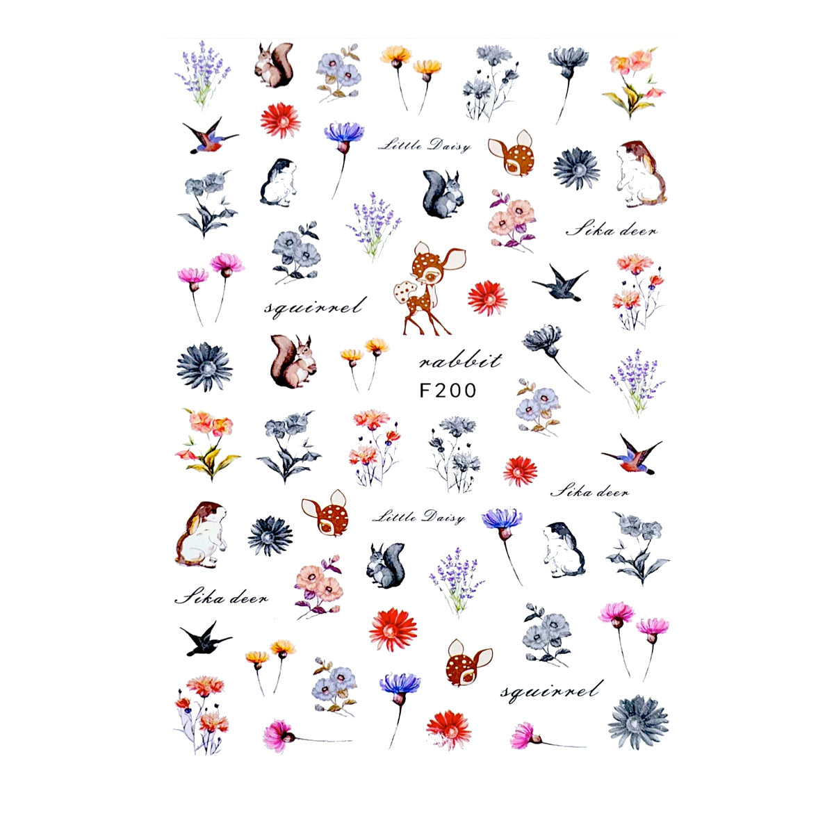 Sticker Decor Unghii Coria 200