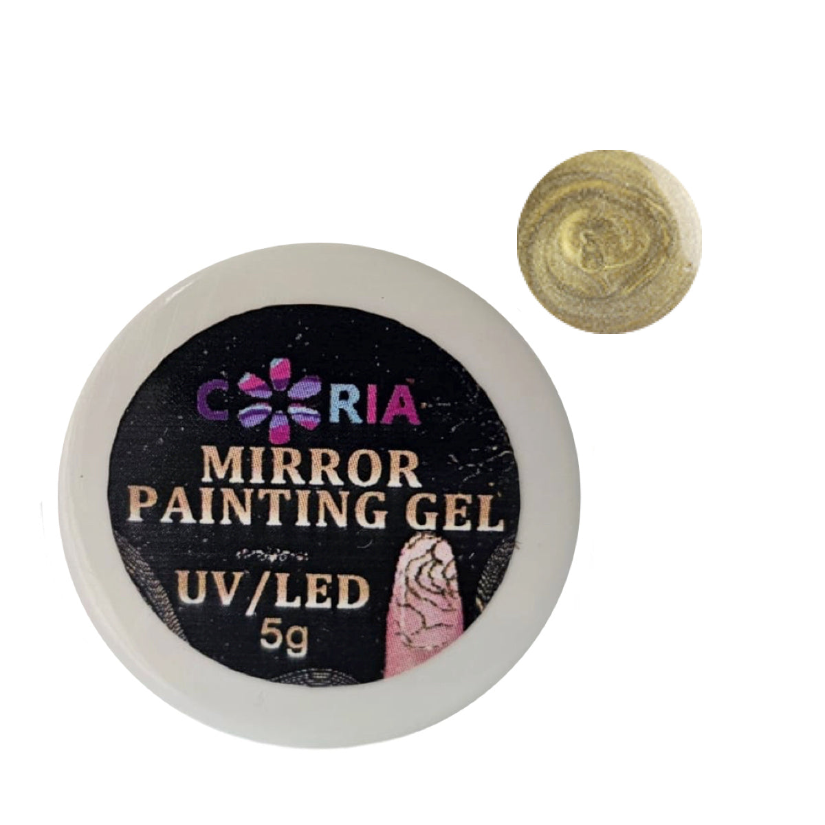 Gel Uv/Led Coria Mirror Paint 5g 02