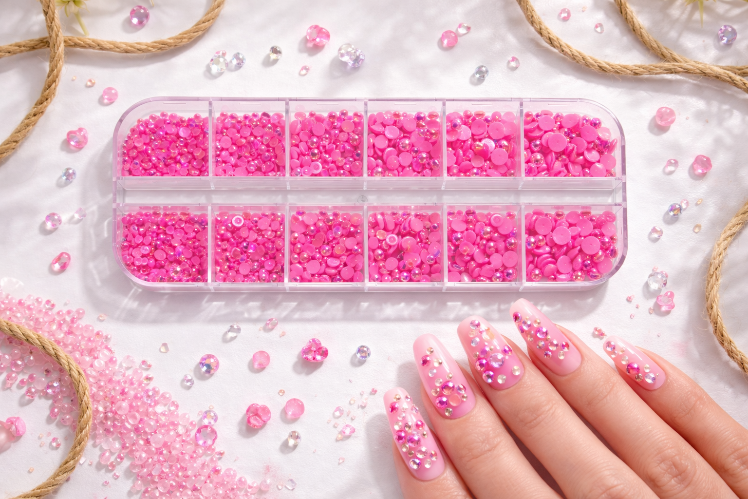 Decor unghii perle Pufix