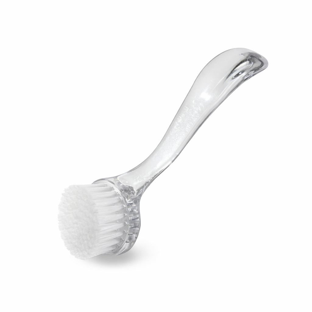 Periuta cu capac si maner pentru desprafuire unghii White