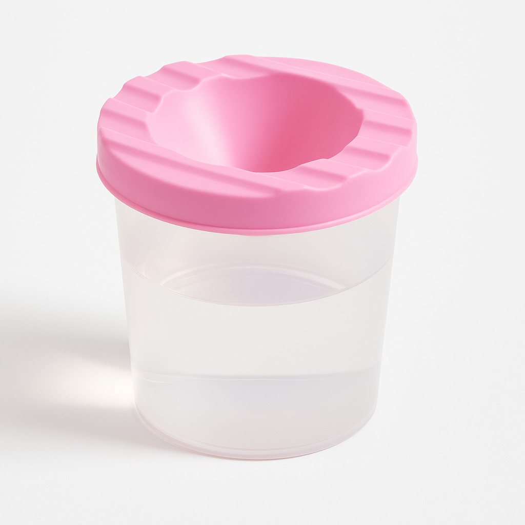 Pahar pentru curatare pensule Pink