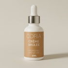 Hydrogel pentru cuticule Crème Brûlée Coria, flacon 30 ml cu pipetă
