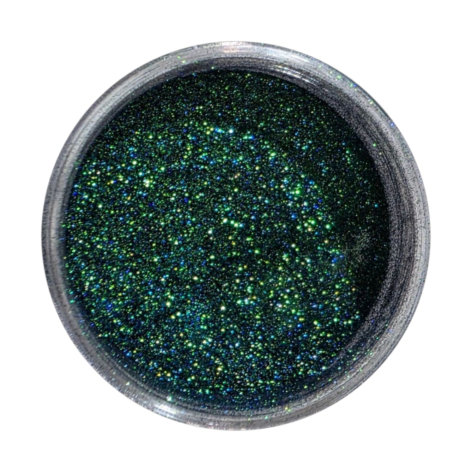Pigment Unghii Verde Irizatii Blue LOLY