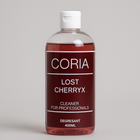 Cleaner Coria Lost Cherryx 400 ml – flacon transparent cu etichetă vișinie