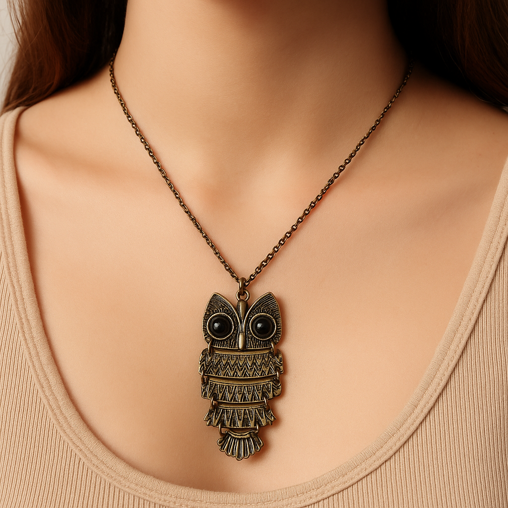 Colier Vintafe OWL