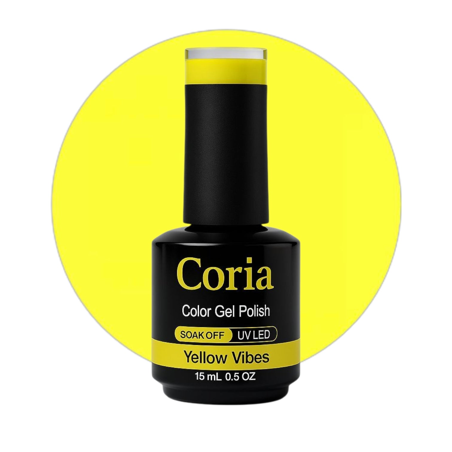 Oja Semi Coria 15 ml Yellow Vibes 117(neon)