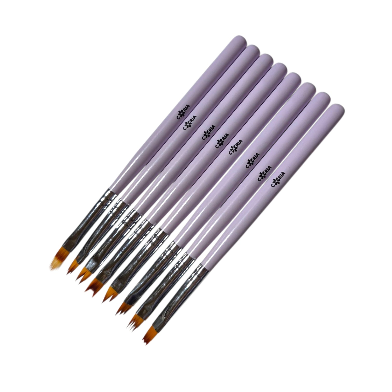 Set 8 Pensule Unghii Nail Art NALY