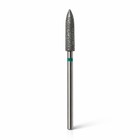 Bit freză cilindru subțire pentru cuticule 3,5 mm SALO, inel verde
