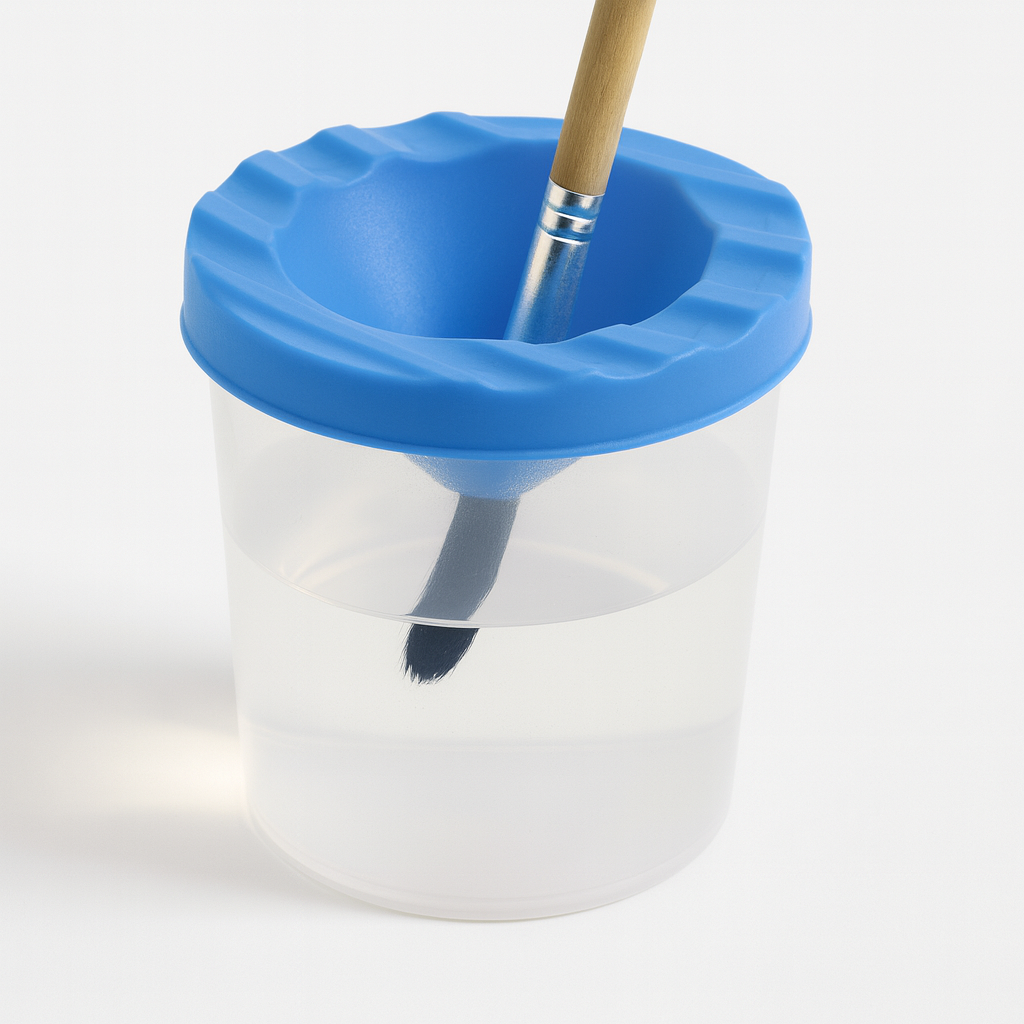 Pahar pentru curatare pensule Blue