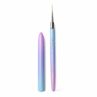 Pensula Precision Liner 20 mm INSTA cu capac, mâner în degrade lila-bleu