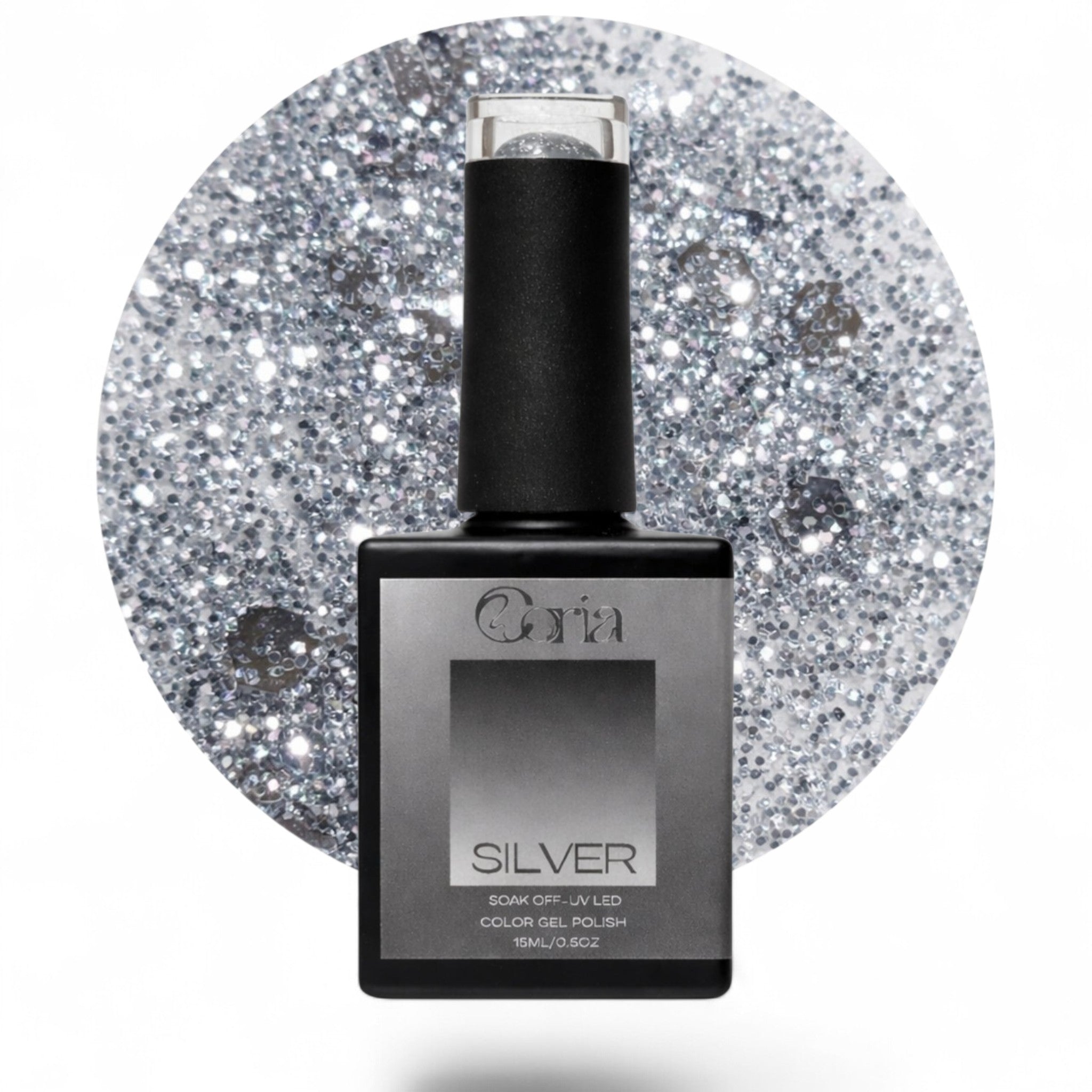 Oja Semipermanenta 15ml Silver Nr.01