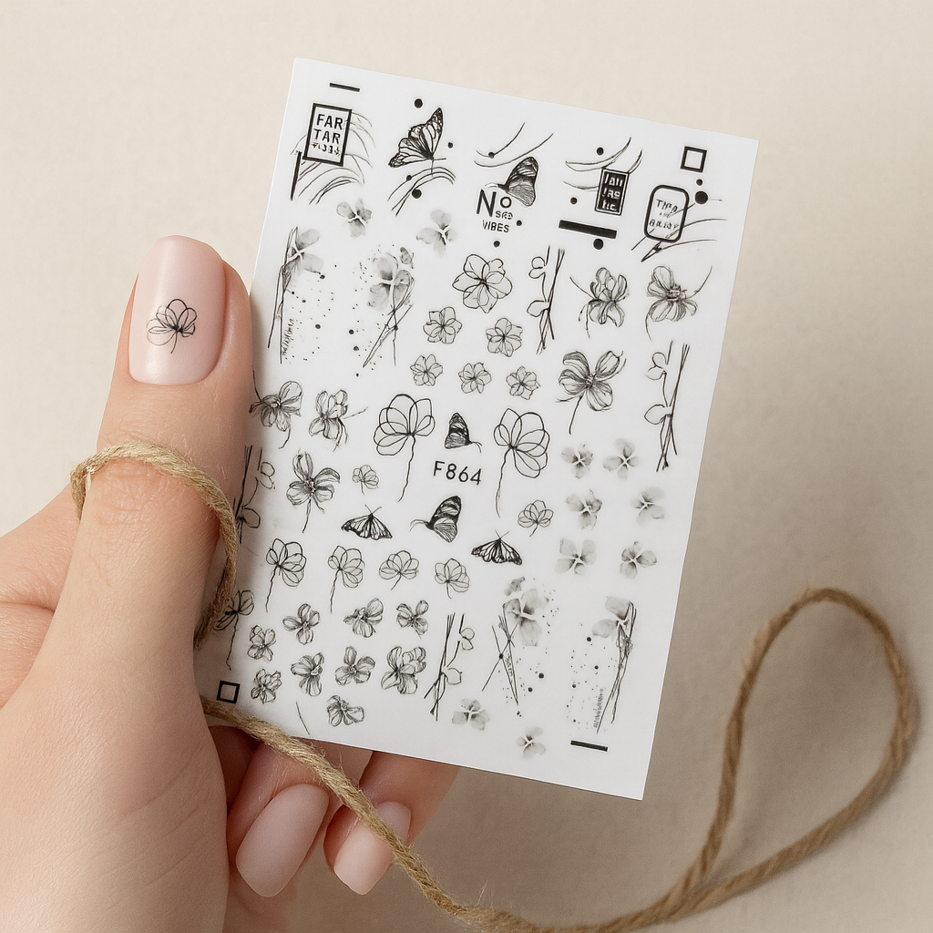 Sticker Unghii Ultra Fin 864