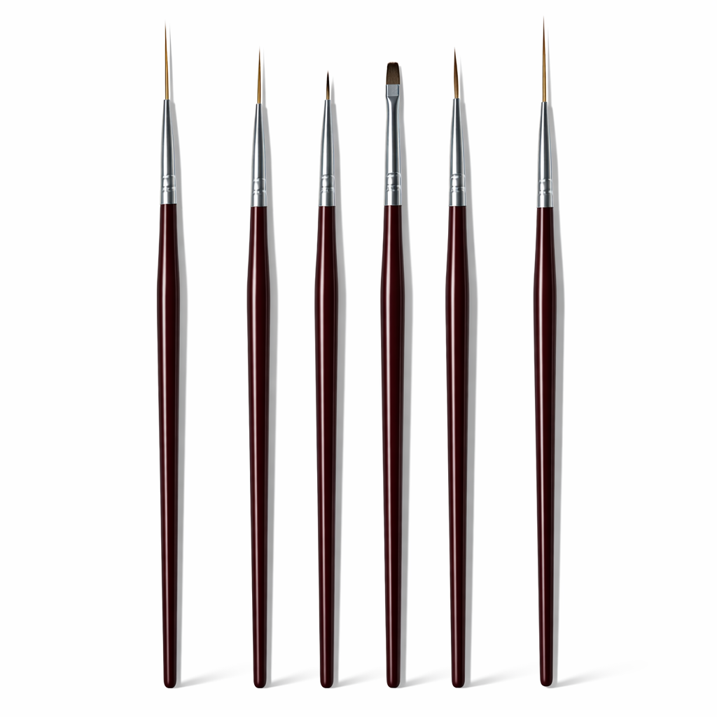 Set 6 Pensule Nail Art PICTO