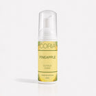 Spumă pentru cuticule Coria Pineapple 100 ml – flacon cu pompă, etichetă galbenă