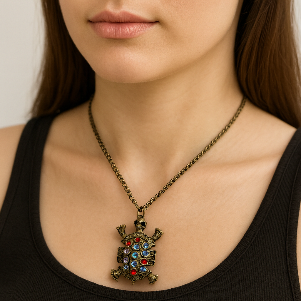 Colier Pandantiv Testoasa