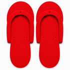 Papuci de unică folosință pentru pedichiură, o pereche roșie