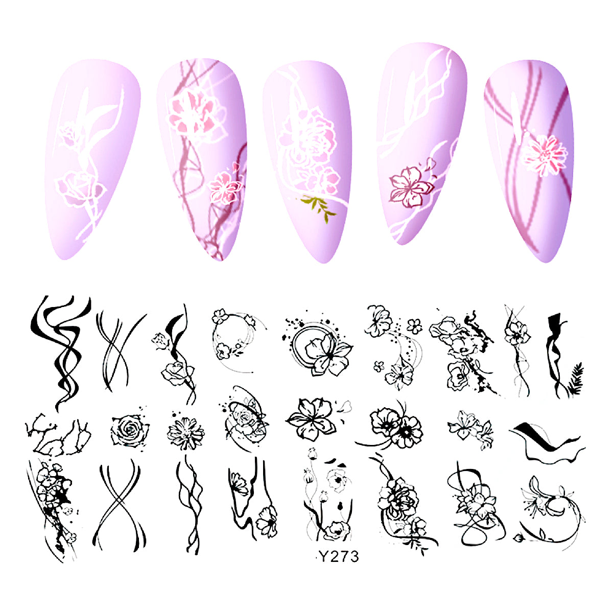 Matrita Decor Unghii Y-273