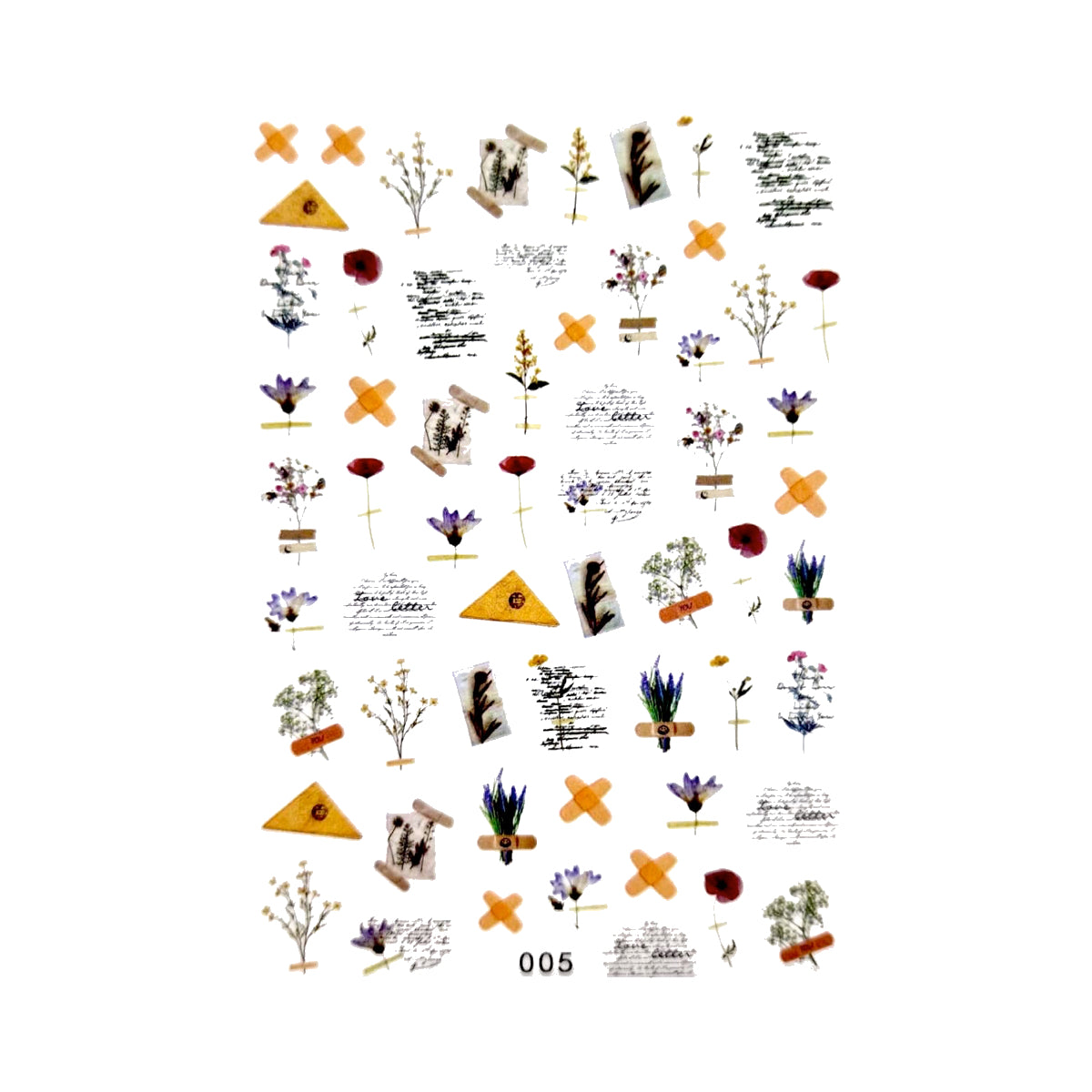 Sticker Decor Unghii 005 V