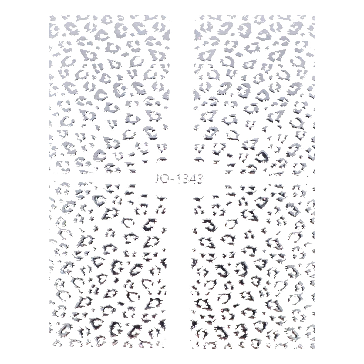 Sticker Decor Unghii Coria 1343 Silver