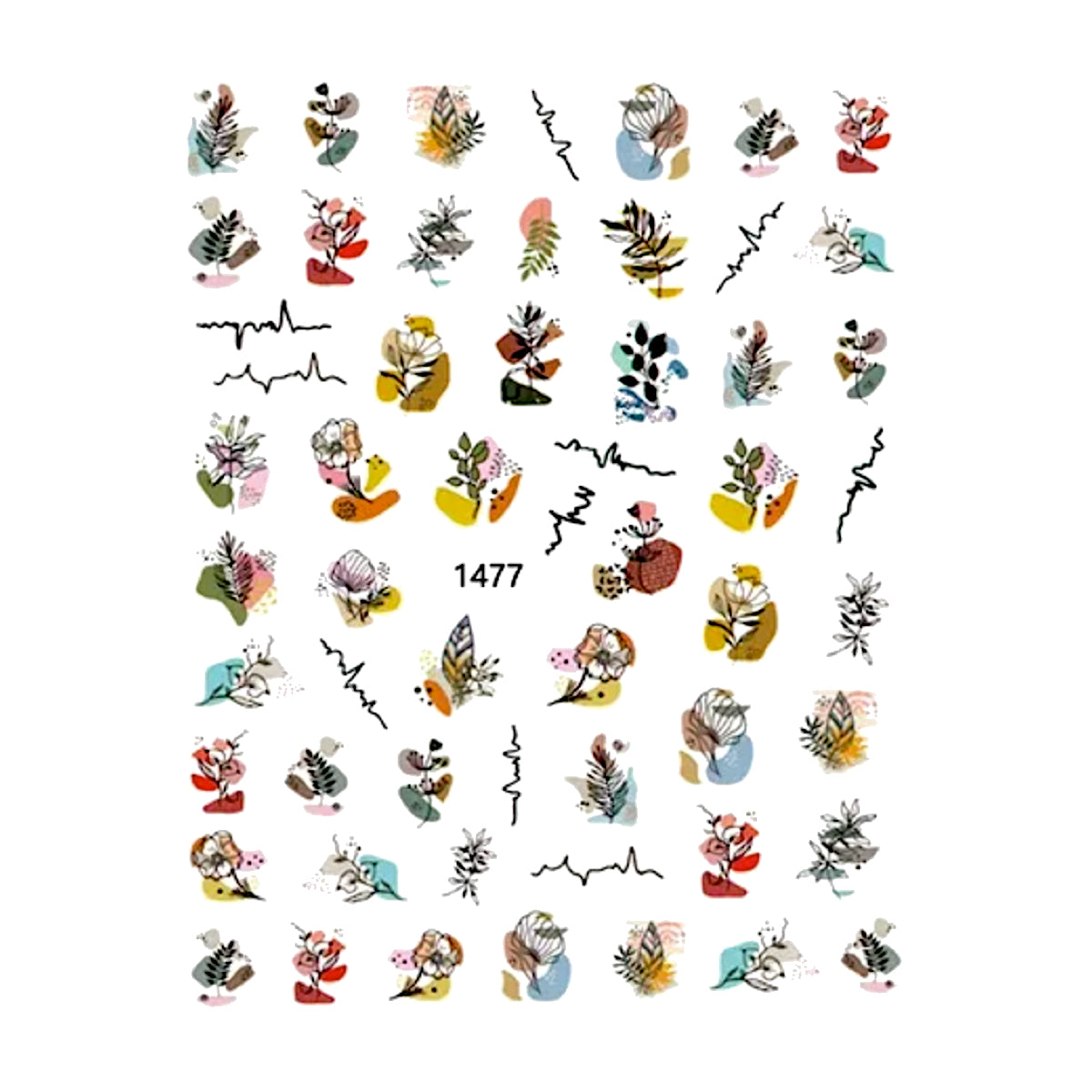 Sticker unghii 1477