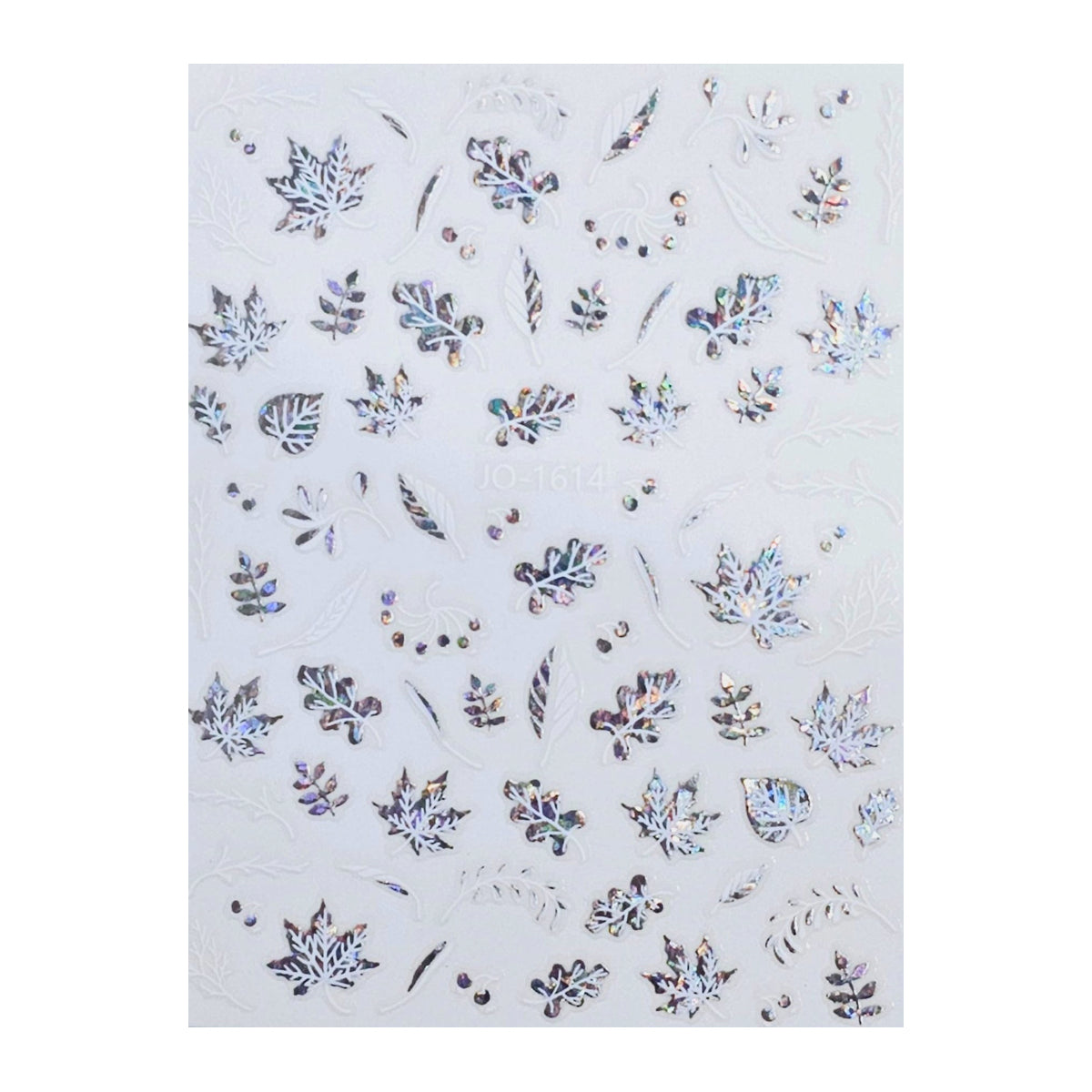 Sticker unghii 1614 Silver Ab
