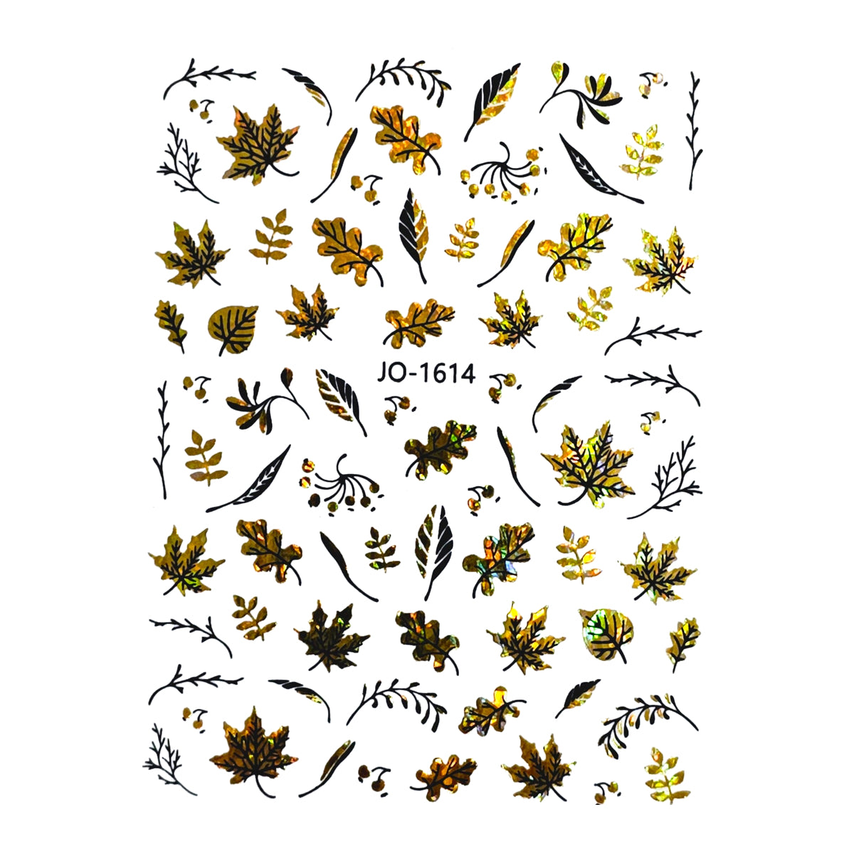 Sticker unghii 1614 Gold Ab