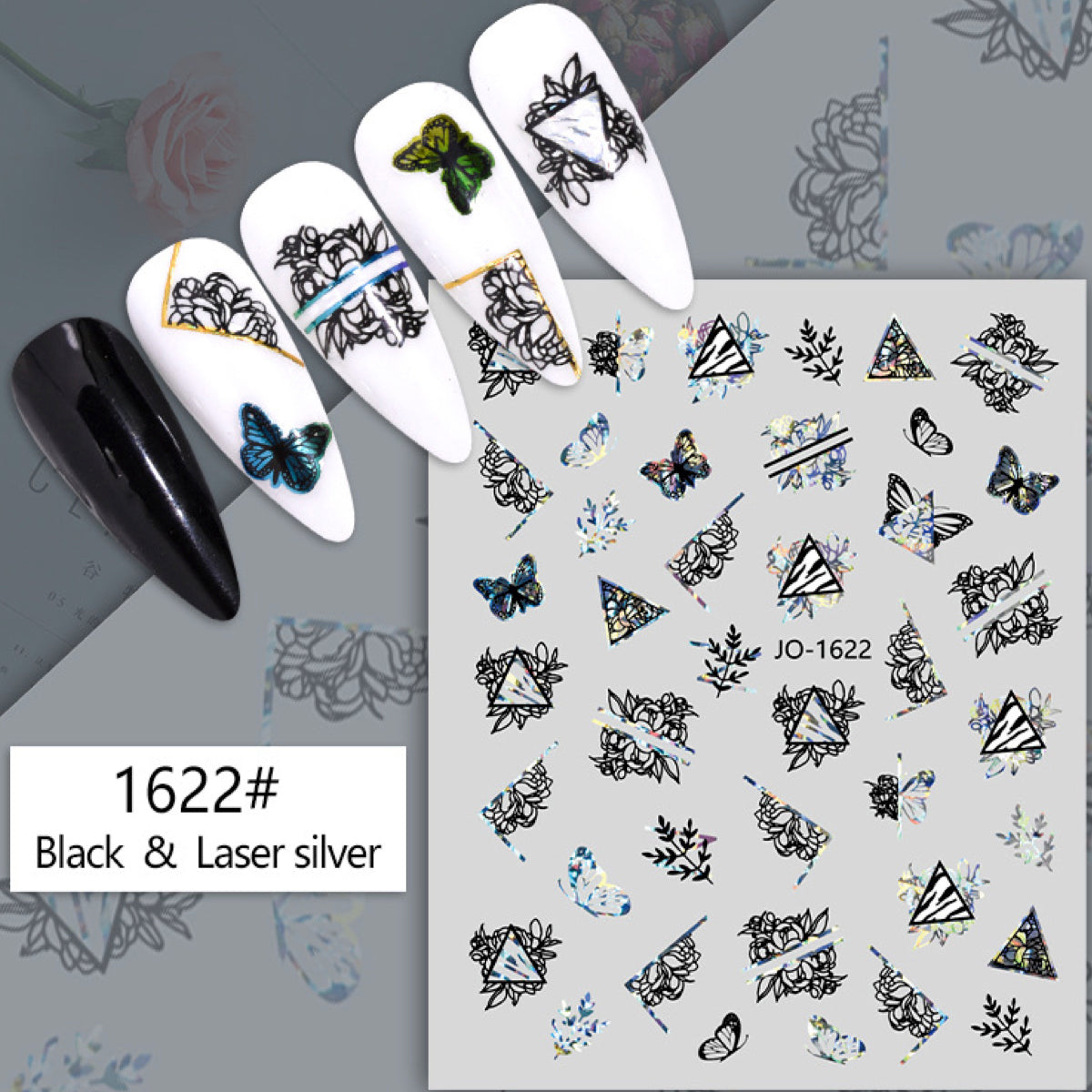 Sticker Decor Unghii Coria 1622 WLS