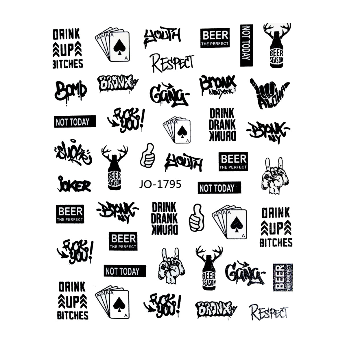 Sticker unghii 1795