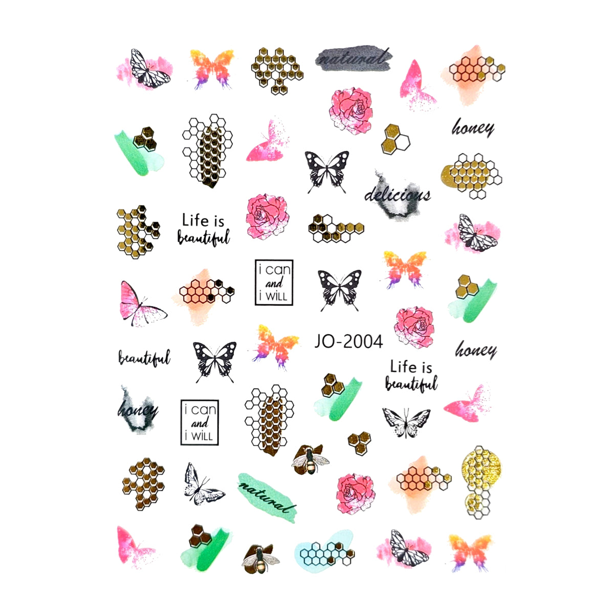 Sticker Decor Unghii Coria 2004
