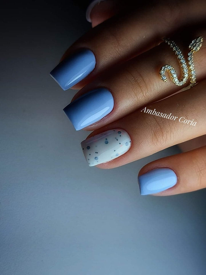 Oja Semipermanenta Baby Blue 15ml 001